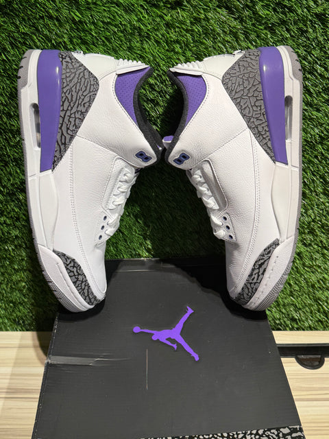 Jordan 3 Retro Dark Iris Sz 11M