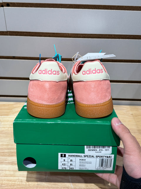 adidas Handball Spezial Sporty & Rich Pink Sz 9