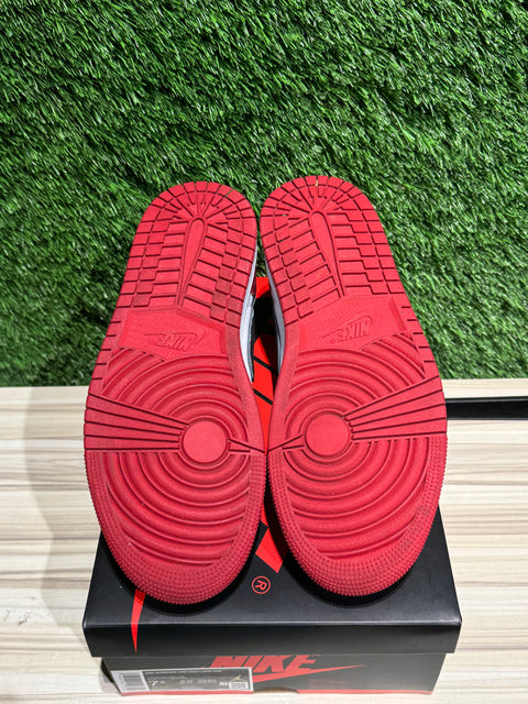 Jordan 1 Retro Low OG Black Toe (2023) Sz 7.5M