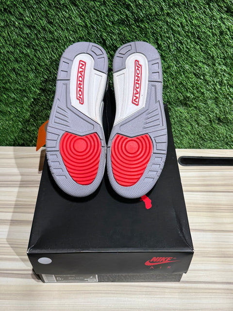 Jordan 3 Retro Black Cement (2024) (GS) Sz 5Y