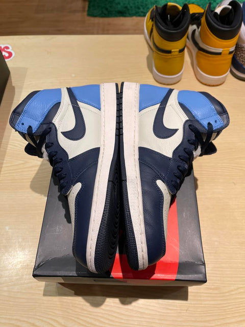 Jordan 1 Retro High Obsidian Sz 12