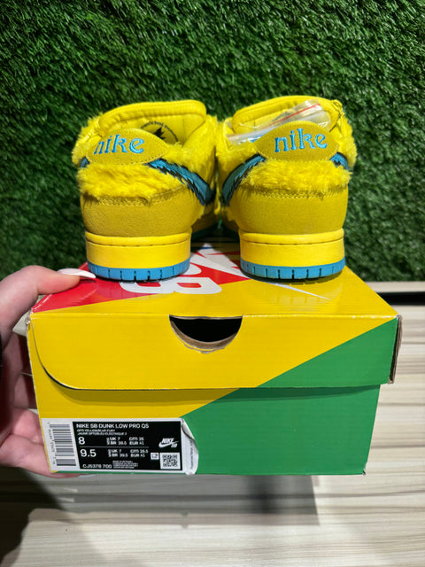 Nike SB Dunk Low Grateful Dead Bears Opti Yellow Sz 8