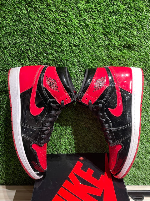 Jordan 1 Retro High OG Patent Bred Sz 11