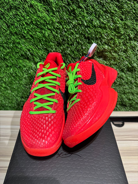 Nike Kobe 6 Protro Reverse Grinch Sz 4.5M