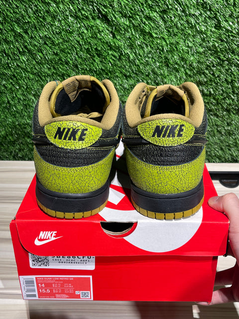 Nike Dunk Low Retro QS Halloween Skull Sz 14M