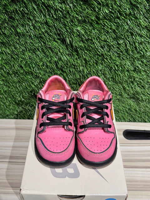 Nike SB Dunk Low The Powerpuff Girls Blossom (TD) Sz 7C