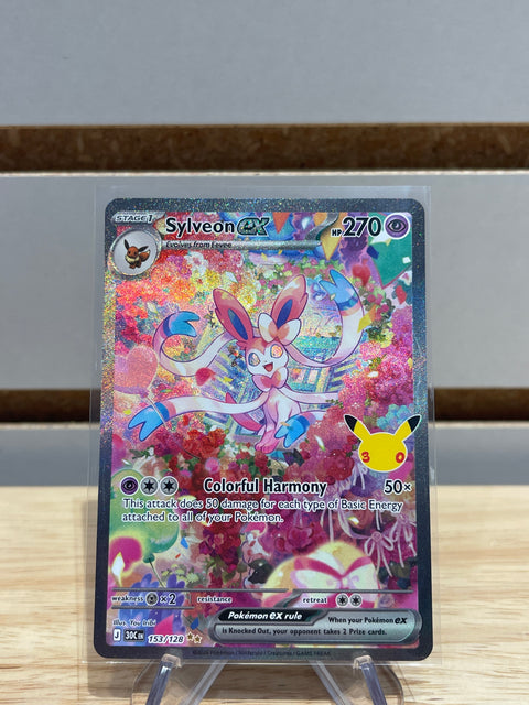 Sylveon ex - 153/128 - Pokemon ME: 30th Celebration (30C)