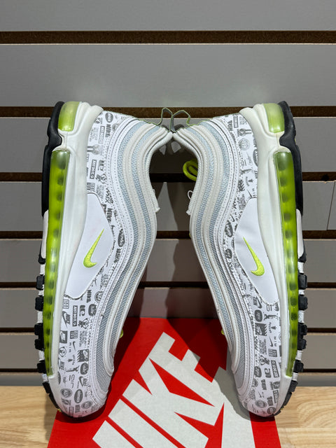 Nike Air Max 97 Volt Reflective Logo Sz 13