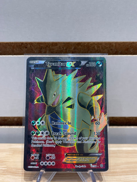 Tyranitar EX (91 Full Art) - Pokemon XY - Ancient Origins (AOR)