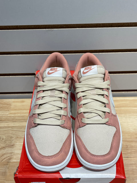 Nike Dunk Low PRM Red Stardust Sz 8.5