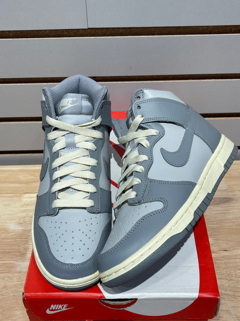 Nike Dunk High Grey Sail (Women's) Sz 5M/6.5W