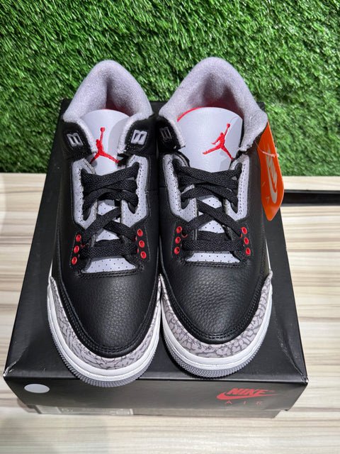 Jordan 3 Retro Black Cement (2024) (GS) Sz 5Y