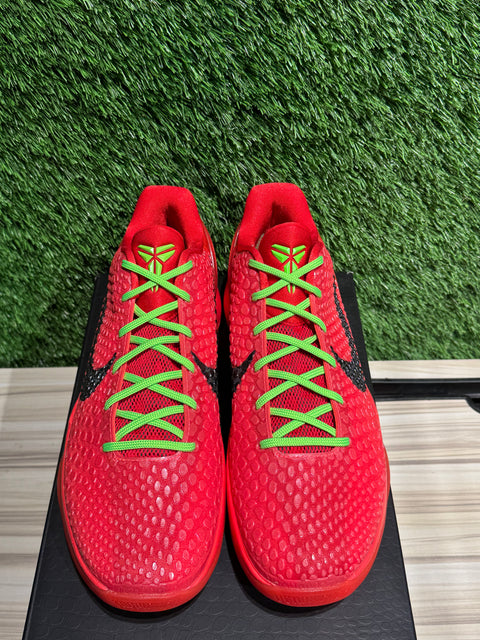 Nike Kobe 6 Protro Reverse Grinch Sz 10