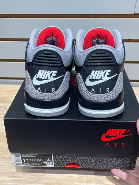 Jordan 3 Retro OG Black Cement (2024) Sz 11.5