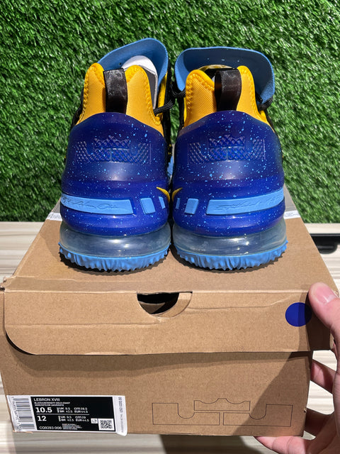 Nike LeBron 18 Dynasty Minneapolis Lakers Sz 10.5