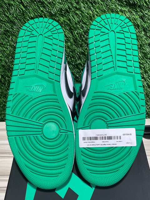 Jordan 1 Retro High OG Lucky Green Sz 9.5