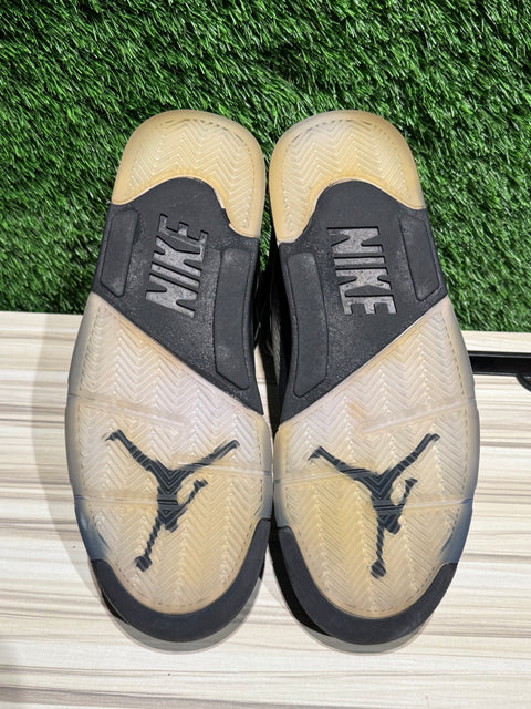Jordan 5 Retro OG Black Metallic Reimagined Sz 10