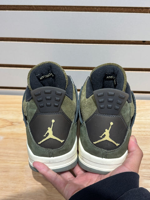 Jordan 4 Retro SE Craft Medium Olive Sz 11