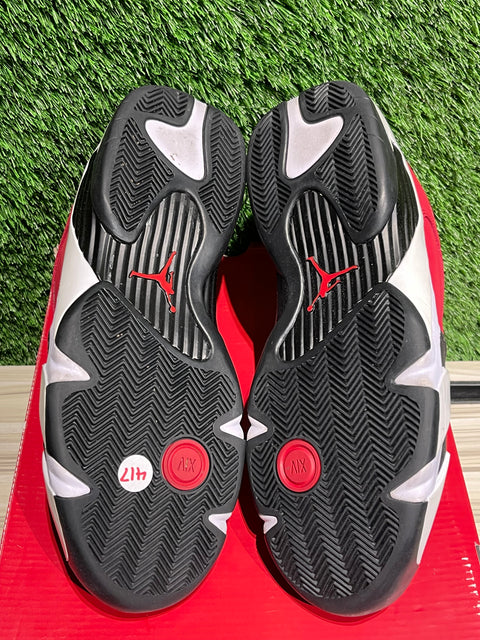 Jordan 14 Retro Gym Red Toro Sz 12M