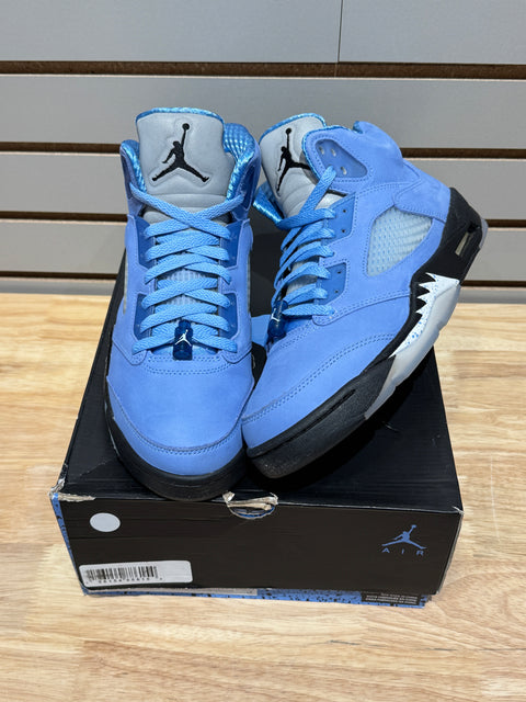 Jordan 5 Retro UNC University Blue Sz 8.5M