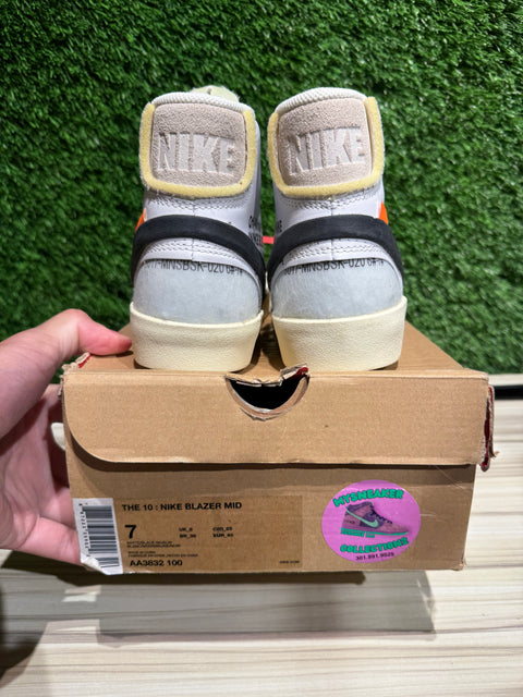 Nike Blazer Mid Off-White Sz 7M