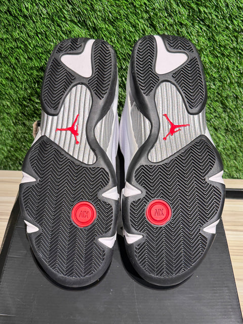 Jordan 14 Retro Black Toe (2014) Sz 11.5