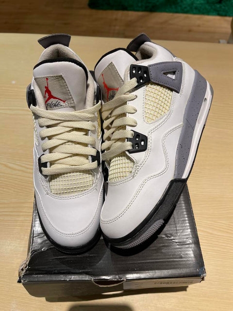 Jordan 4 Retro White Cement (2012) (GS) Sz 4.5Y/6W