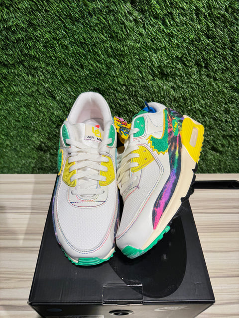 Nike Air Max 90 Grateful Dead University of Oregon Grateful Ducks Sz 9.5M