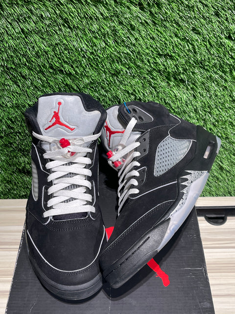 Jordan 5 Retro OG Black Metallic Reimagined Sz 9.5