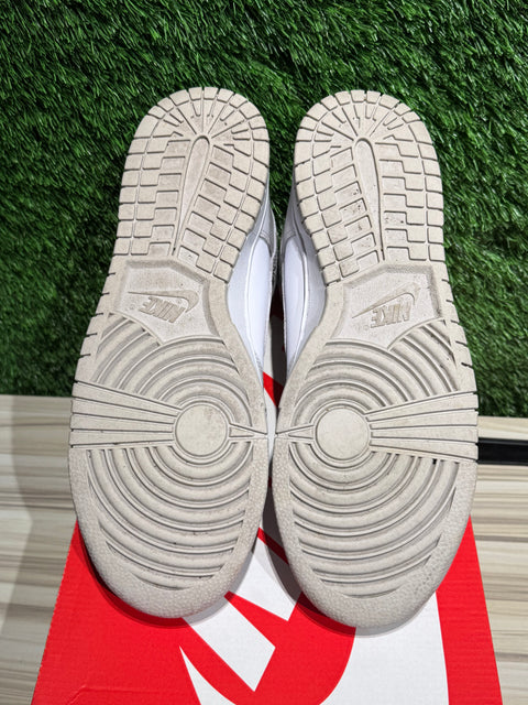 Nike Dunk High Retro White Vast Grey Sz 9.5