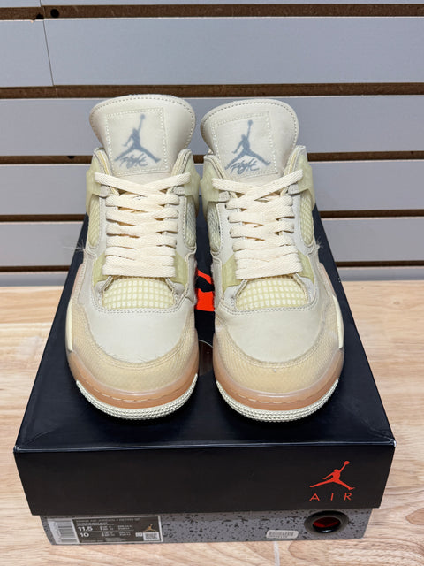 Jordan 4 Retro Off-White Sail (Women's) Sz 10M