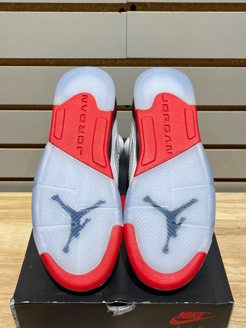 Jordan 5 Retro Fire Red Black Tongue (2025) (GS) Sz 5.5Y