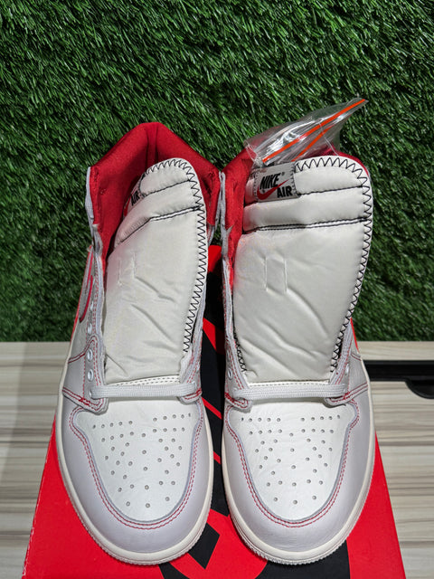 Jordan 1 Retro High Phantom Gym Red Sz 8M