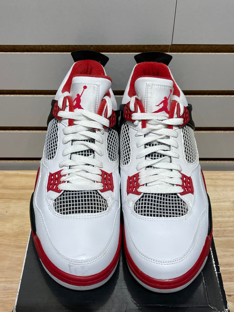 Jordan 4 Retro Fire Red Mars Blackmon Sz 11