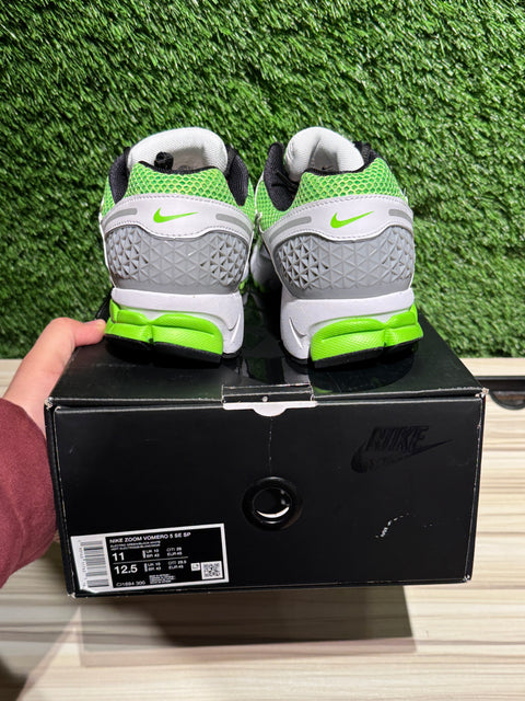 Nike Zoom Vomero 5 Electric Green Black Sz 11M