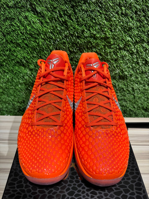Nike Kobe 6 Protro Total Orange Sz 12M