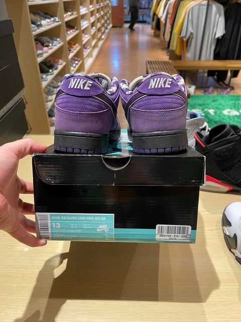 Nike SB Dunk Low Concepts Purple Lobster Sz 13