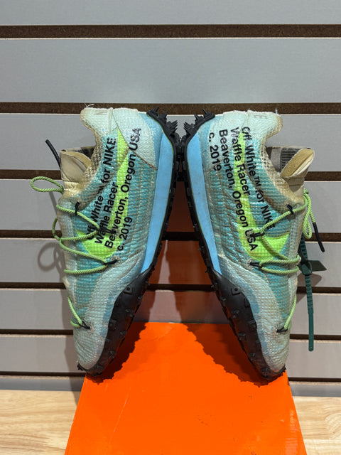 Nike Waffle Racer Off-White Vivid Sky (Women's) Sz 11