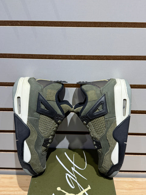 Jordan 4 Retro SE Craft Medium Olive (GS) Sz 4.5Y