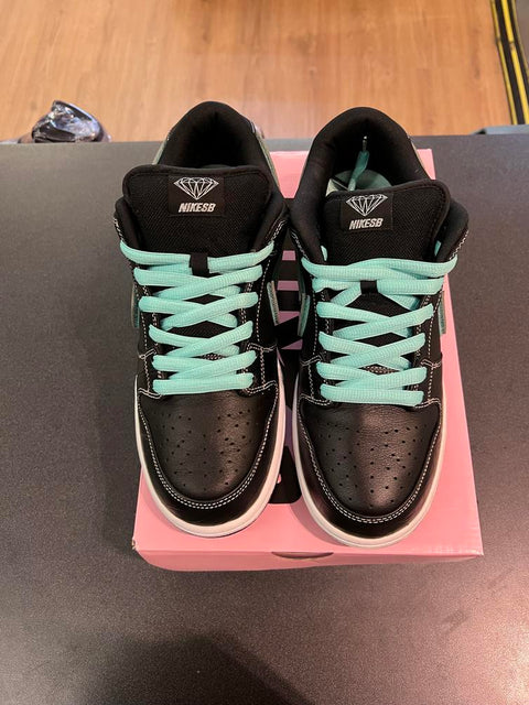 Nike SB Dunk Low Diamond Supply Co. Black Diamond Sz 10