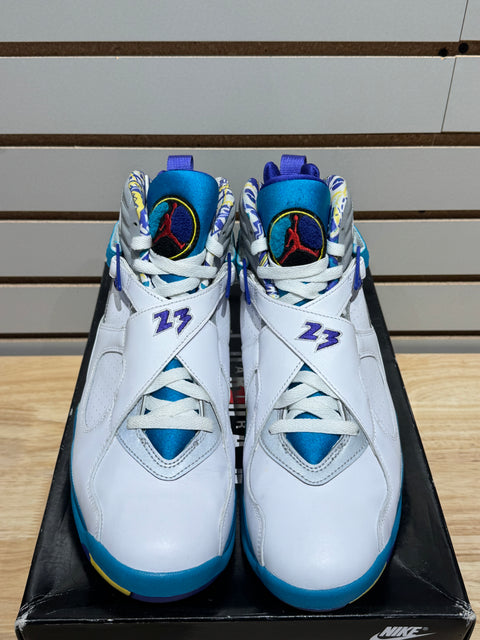 Jordan 8 Retro White Aqua (2019) (Women's) Sz 10M