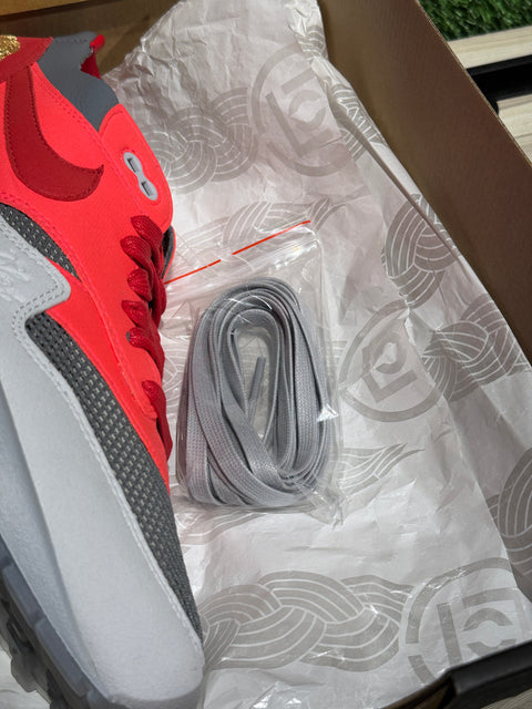 Nike Air Max 1 CLOT Kiss of Death Solar Red Sz 11