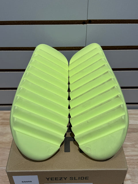 adidas Yeezy Slide Glow Green Sz 12