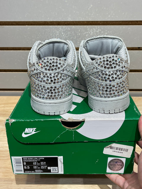 Nike Dunk Low Cactus Plant Flea Market Pure Platinum Sz 8