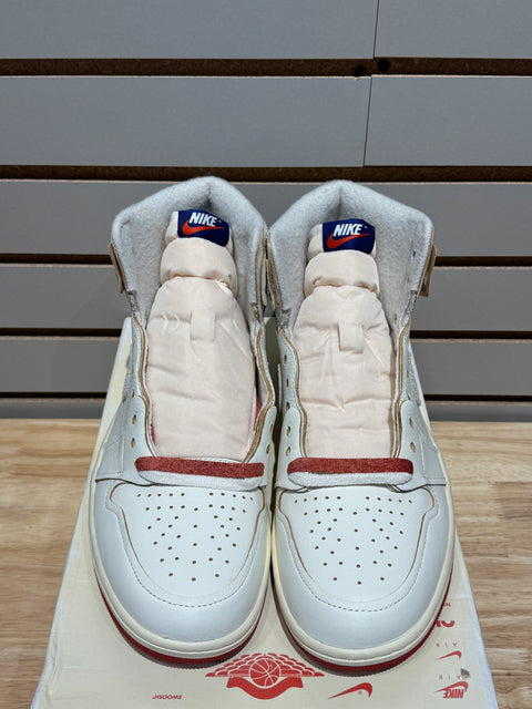 Jordan 1 Retro High Rare Air Sail Cinnabar (Women's) Sz 10.5