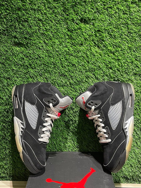 Jordan 5 Retro OG Black Metallic Reimagined Sz 9M