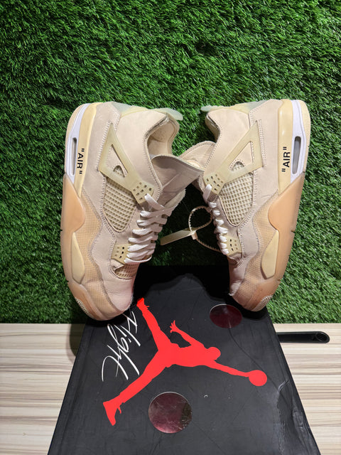 Jordan 4 Retro Off-White Sail (Women's) Sz 13W/11.5M,,..