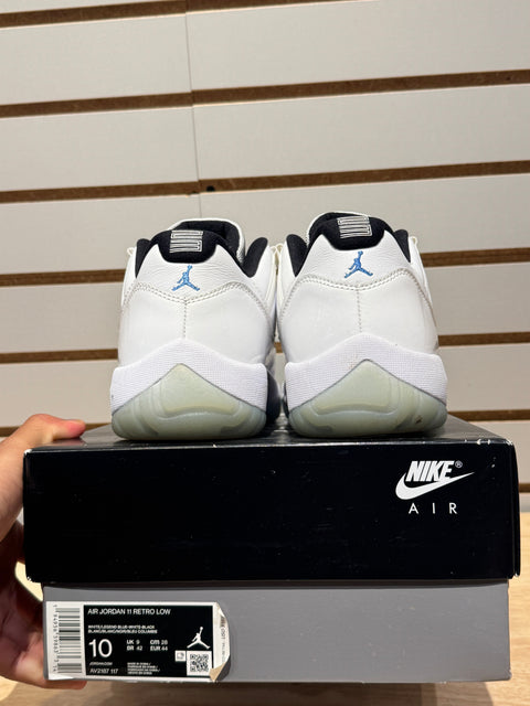 Jordan 11 Retro Low Legend Blue Sz 10