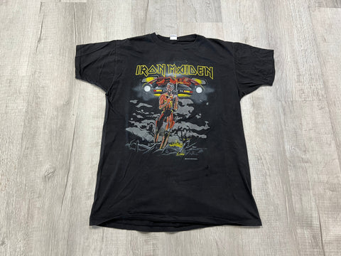 1986 Iron Maiden Tee Sz L