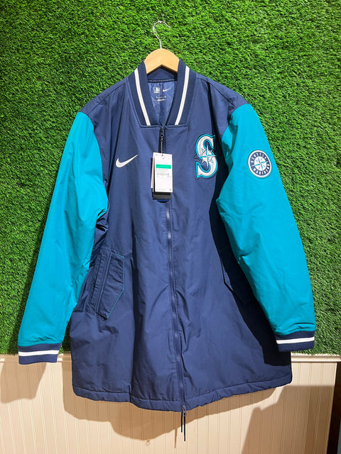 DS Seattle Mariners Nike Dugout Jacket Sz XL